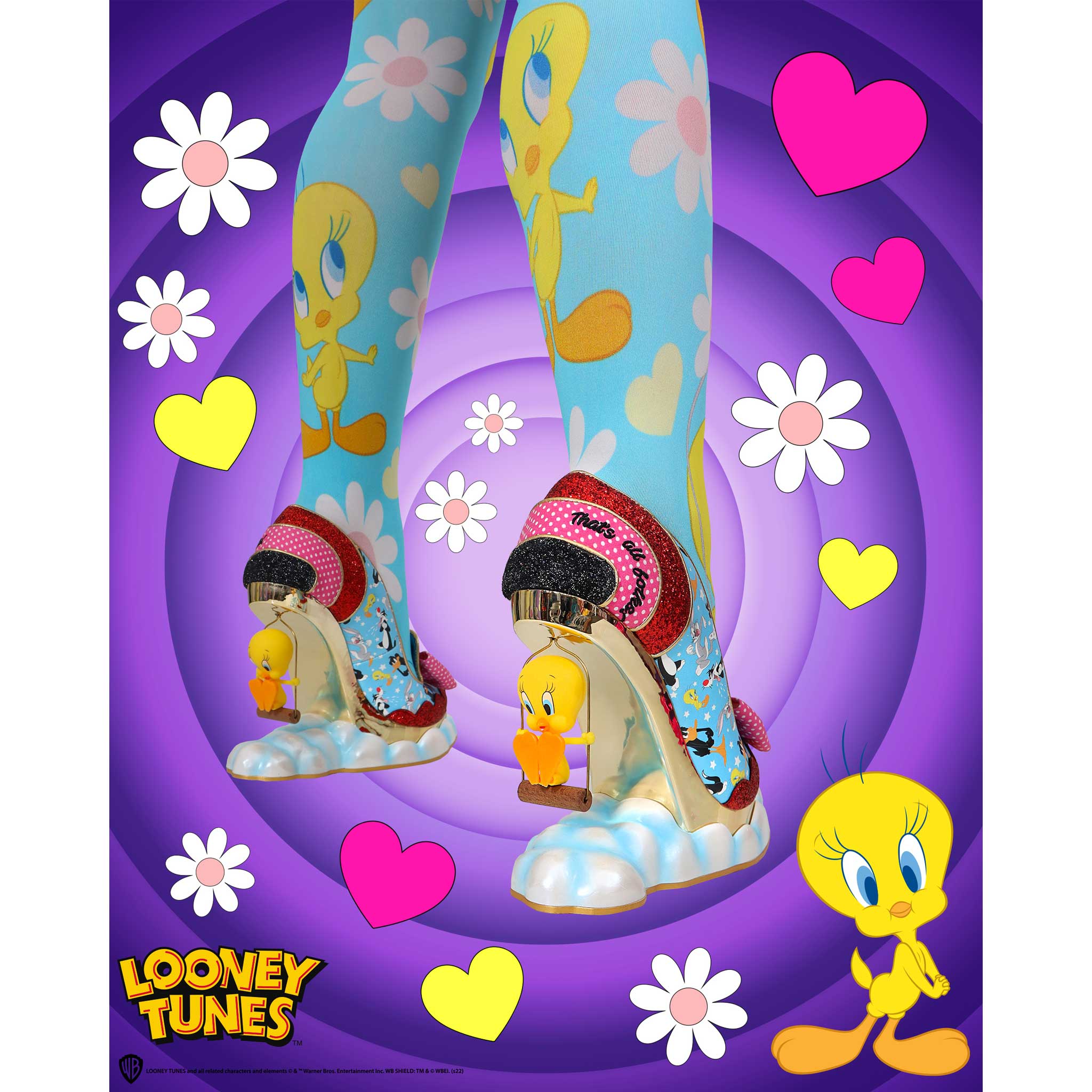 Tweety Bird Tights