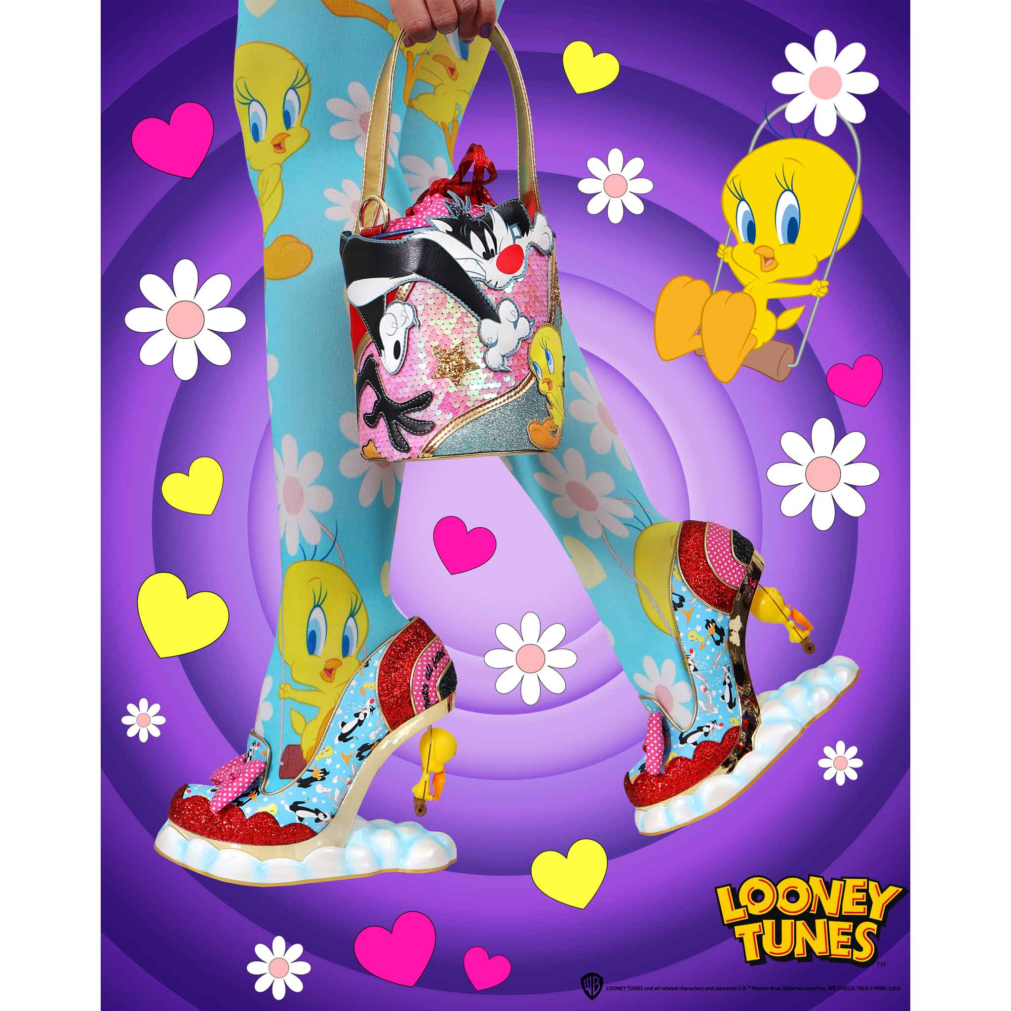 Tweety Bird Tights